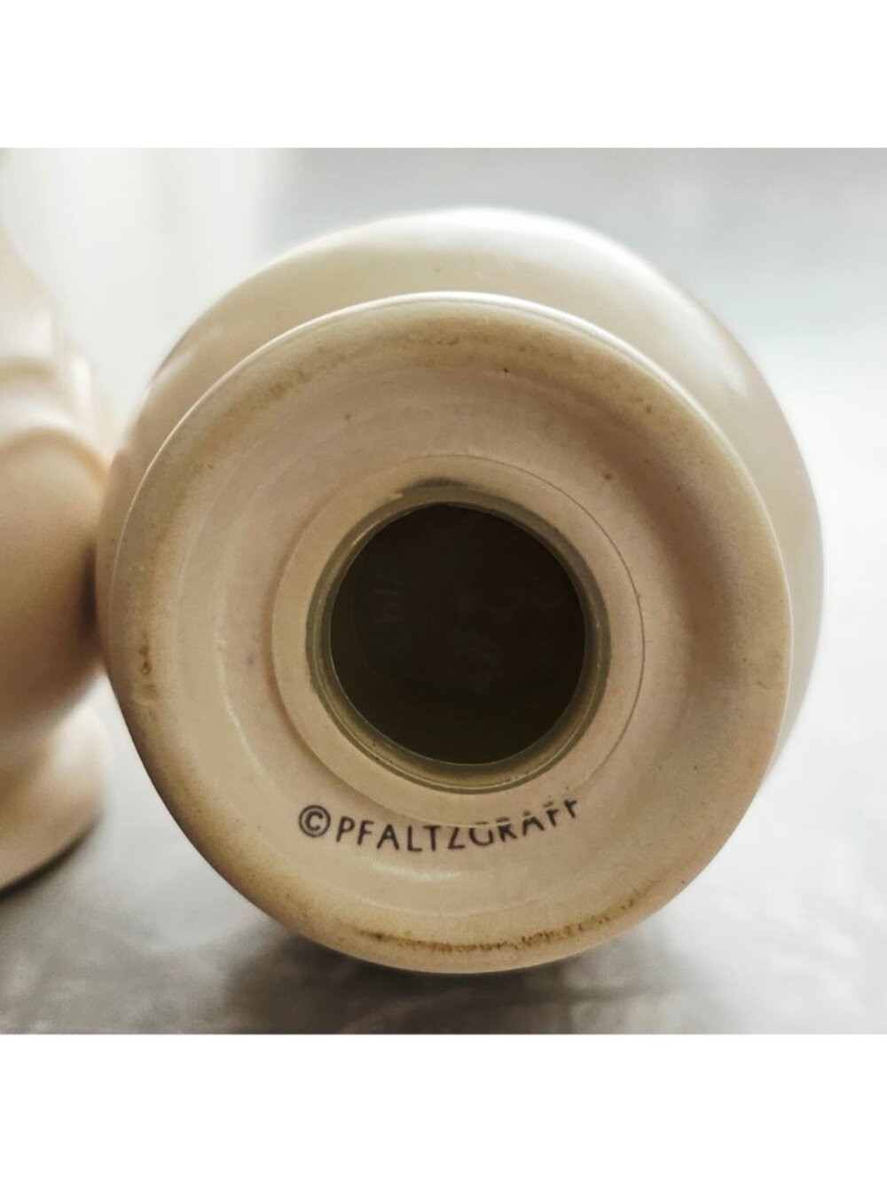 Pfaltzgraff Remembrance Salt Pepper Shakers 4" vintage 1980s  cottage grandma co - Picture 3 of 6